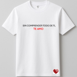SIN COMPRENDER TODO DE TI, TE AMO.
