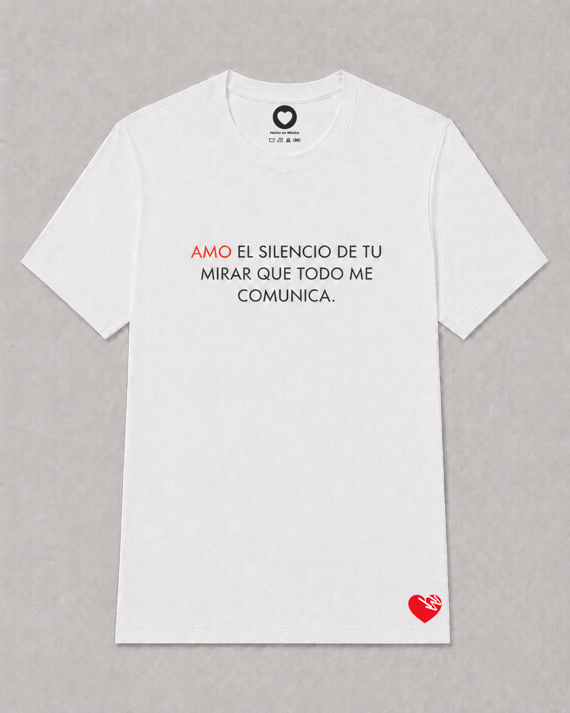 AMO EL SILENCIO DE TU MIRAR QUE TODO ME COMUNICA