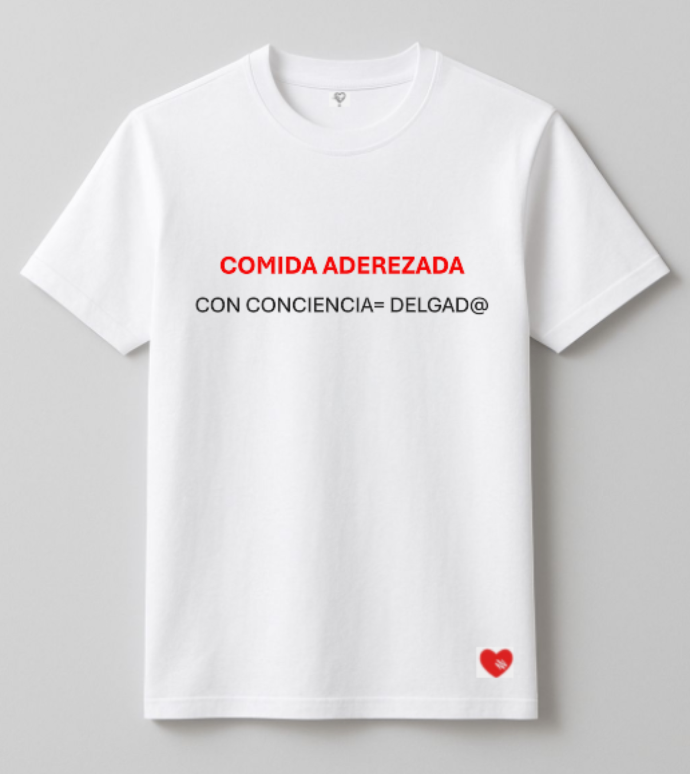 COMIDA ADEREZADA CON CONSCIENCIA = DELGAD@