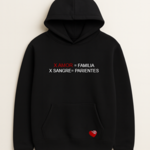 X AMOR = FAMILIA X SANGRE= PARIENTES