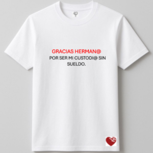 GRACIAS HERMAN@ POR SER MI CUSTODIO SIN SUELDO.