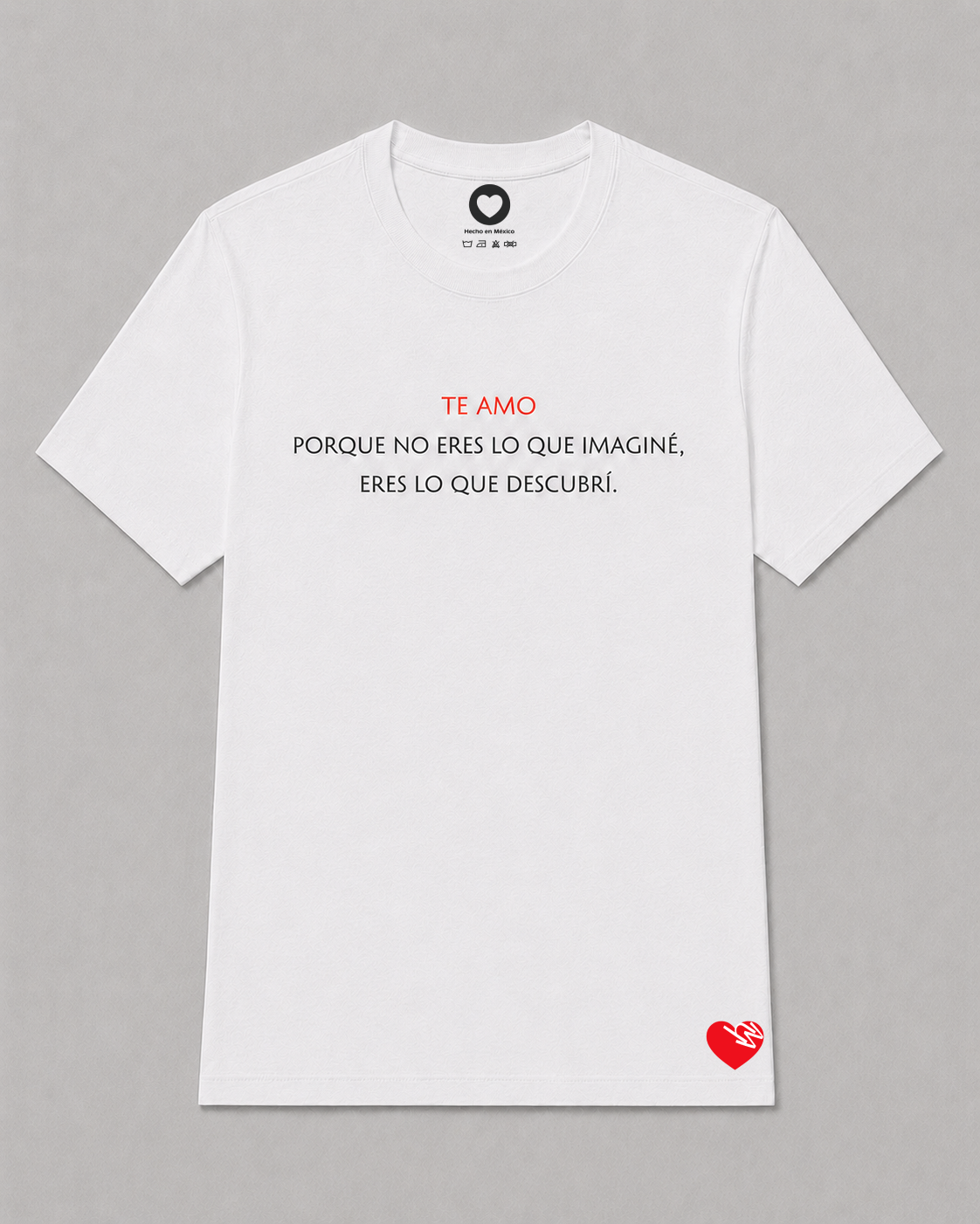 TE AMO PORQUE NO ERES LO QUE IMAGINÉ, ERES LO QUE DESCUBRÍ