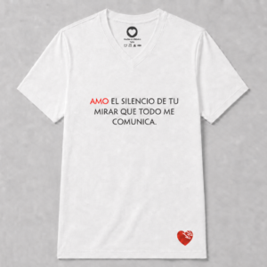 AMO EL SILENCIO DE TU MIRAR QUE TODO ME COMUNICA