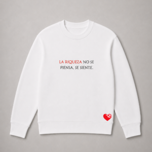 LA RIQUEZA NO SE PIENSA, SE SIENTE.