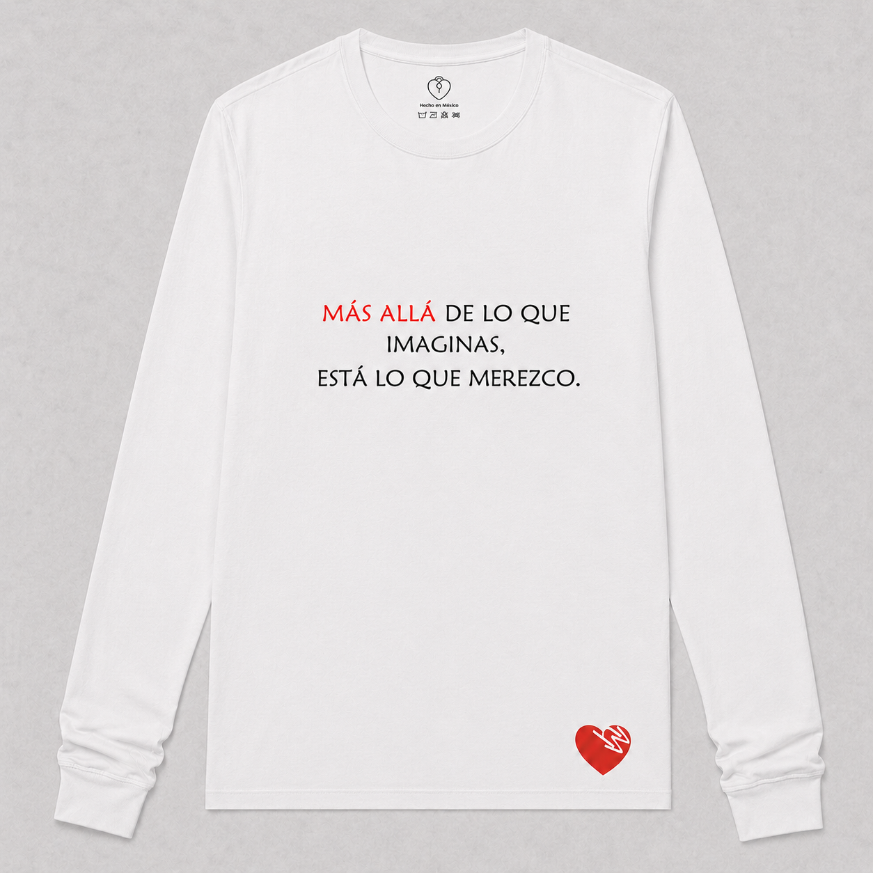 MÁS ALLÁ DE LO QUE IMAGINAS, ESTÁ LO QUE MEREZCO.
