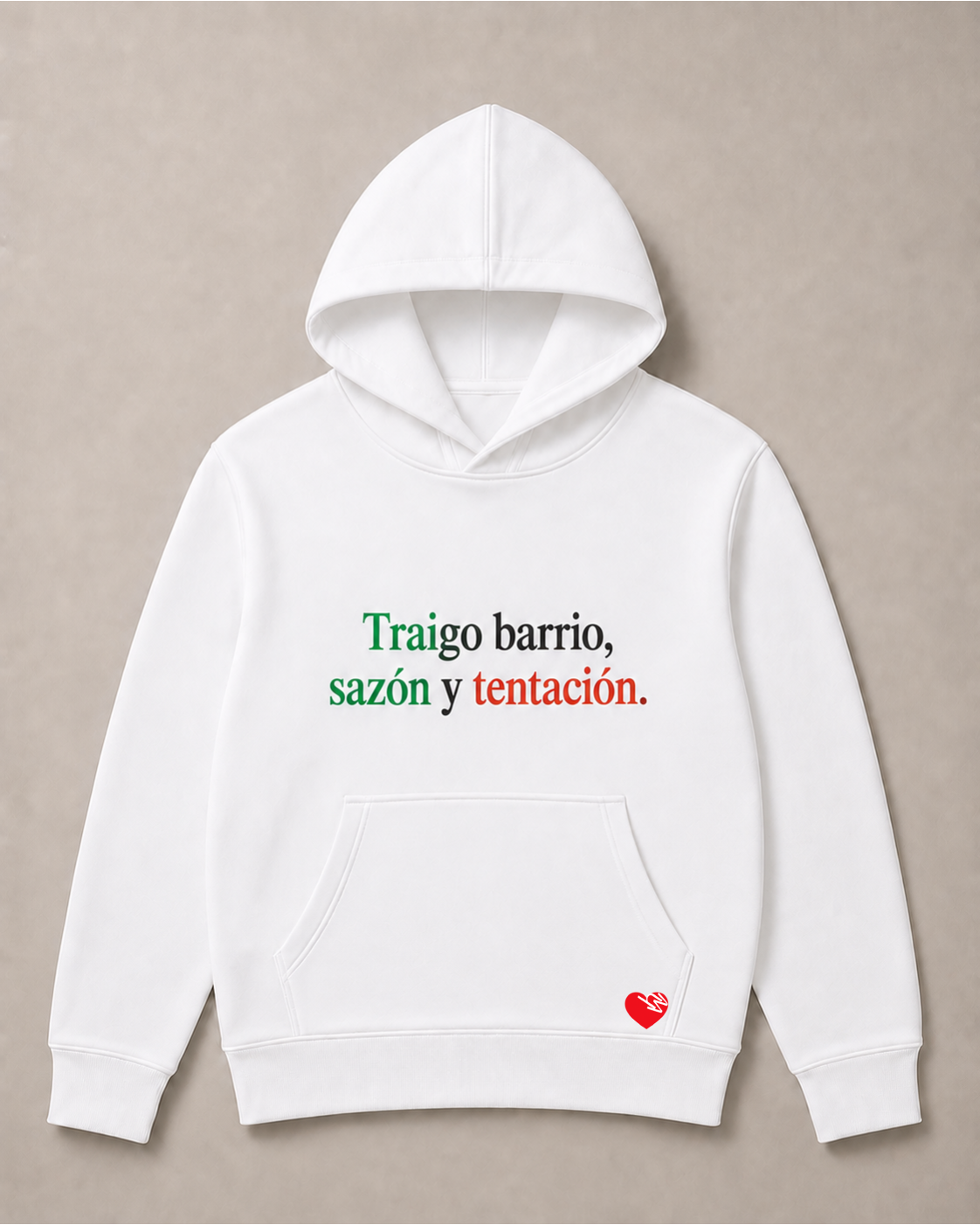 Traigo barrio, sazón y tentación